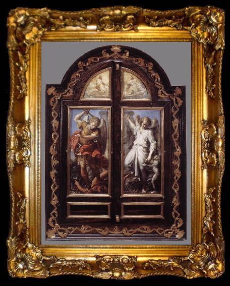 framed  CARRACCI, Annibale Triptych dsf, ta009-2